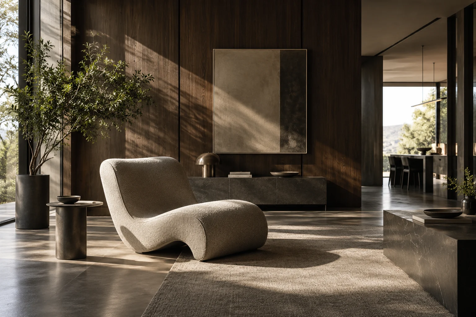 Interior material study